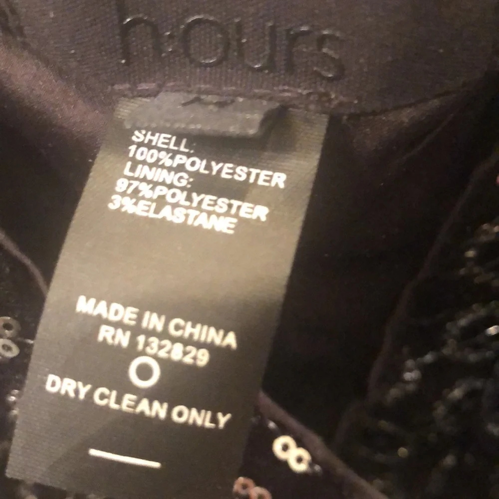 h:ours X Revolve Marvel Dress in Black and Silver - Picture 10 of 13